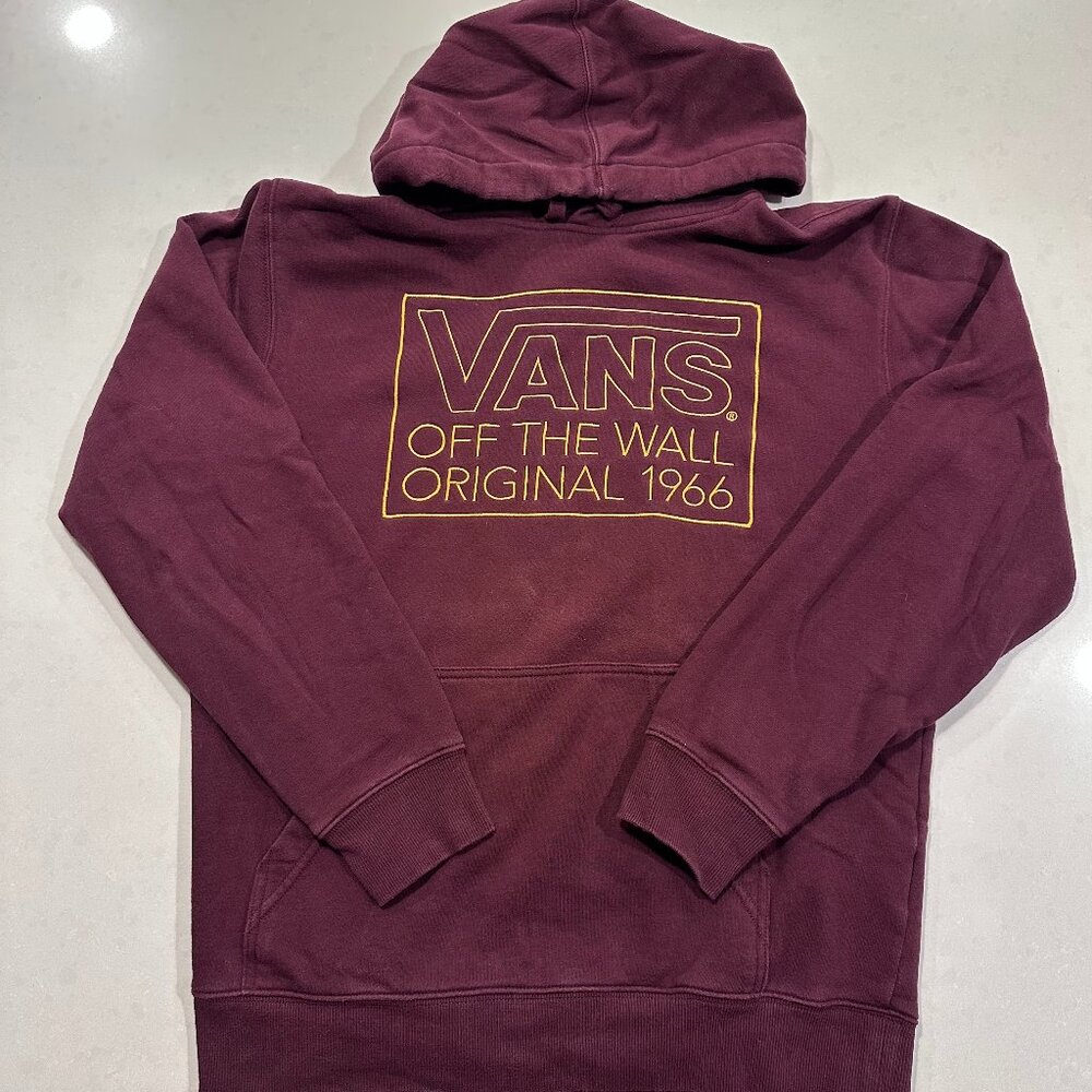 Vans Off The Wall Original 1966 Mens Hoodie, Size Small